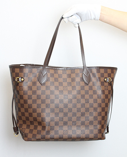 Neverfull, 590&euro;, Marrón, Lona - General, Vista frontal